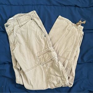 Old Navy Vintage Cargo Khaki Pants 34x30